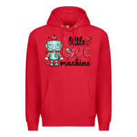 Red little love machine Premium Hoodie - MaliasSmallBusiness