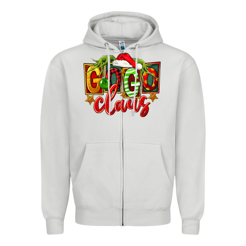 Christmas Gogo Claus Zipper Hoodie by FaDigitalArtStudio | Teevron