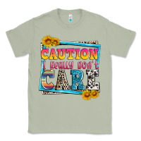 Matcha caution i really don't care Classic Tee - Zillion Design Studio