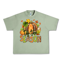 Oil Green Tis' the season Fall American Football Urban Heavy Tee - RanaPortraitStore