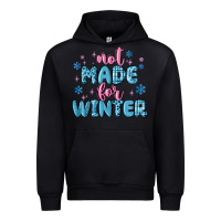 Black not made for winter Urban Hoodie - MaliasSmallBusiness