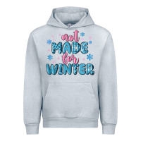 Heather Grey not made for winter Urban Hoodie - MaliasSmallBusiness