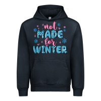 Navy not made for winter Urban Hoodie - MaliasSmallBusiness