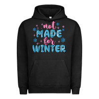 Pigment Black not made for winter Urban Hoodie - MaliasSmallBusiness