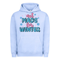 Pigment Grape Ice not made for winter Urban Hoodie - MaliasSmallBusiness
