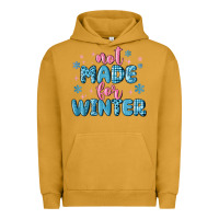 Pigment Peanut Butter not made for winter Urban Hoodie - MaliasSmallBusiness