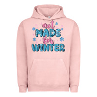 Pigment Salmon not made for winter Urban Hoodie - MaliasSmallBusiness