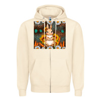 Rabbit Daisy Sunflower Leopard 20oz Tumbler Zipper Hoodie | Teevron