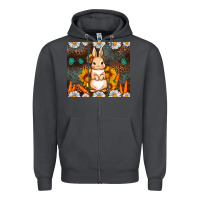 Smoke Rabbit daisy sunflower leopard 20oz tumbler Zipper Hoodie - Neo Western