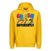 Lemon autism seeing the world differently Premium Hoodie - MaliasSmallBusiness