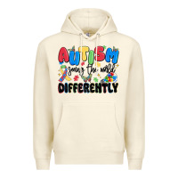 Sandshell autism seeing the world differently Premium Hoodie - MaliasSmallBusiness