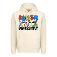 Tofu autism seeing the world differently Premium Hoodie - MaliasSmallBusiness