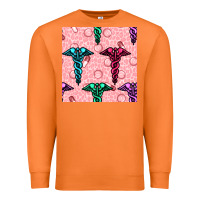 Carrot Medicine Seamless Pattern Premium Sweatshirt - BundleAndBundleShop