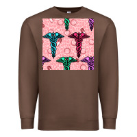 Chestnut Medicine Seamless Pattern Premium Sweatshirt - BundleAndBundleShop