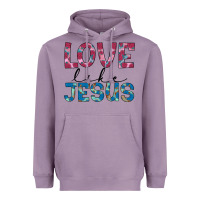 Lavender love like jesus Heavyweight Hoodie - JahusDesignShop