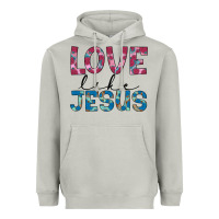 Moon Dust love like jesus Heavyweight Hoodie - JahusDesignShop