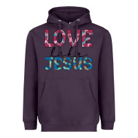 Plum love like jesus Heavyweight Hoodie - JahusDesignShop