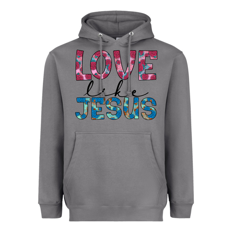 Love Like Jesus Heavyweight Hoodie by JahusDesignShop | Teevron