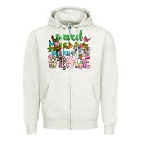 Oatmeal Heather Saved by his grace Zipper Hoodie - Neo Western