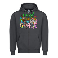 Smoke Saved by his grace Zipper Hoodie - Neo Western