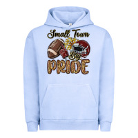 Pigment Grape Ice small town big pride maroon yellow Urban Hoodie - MaliasSmallBusiness