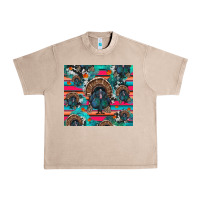 French Oak Thanksgiving Turkey Urban Heavy Tee - RanaPortraitStore