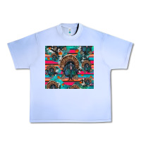 Grape Ice Thanksgiving Turkey Urban Heavy Tee - RanaPortraitStore