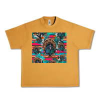 Peanut Butter Thanksgiving Turkey Urban Heavy Tee - RanaPortraitStore