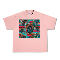 Salmon Thanksgiving Turkey Urban Heavy Tee - RanaPortraitStore