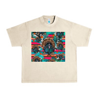 Sandshell Thanksgiving Turkey Urban Heavy Tee - RanaPortraitStore