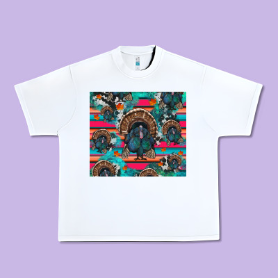 Thanksgiving Turkey Urban Heavy Tee Designed By Ranaportraitstore