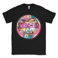 Black teacher life earrings Classic Tee - BundleAndBundleShop
