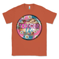 Copper teacher life earrings Classic Tee - BundleAndBundleShop