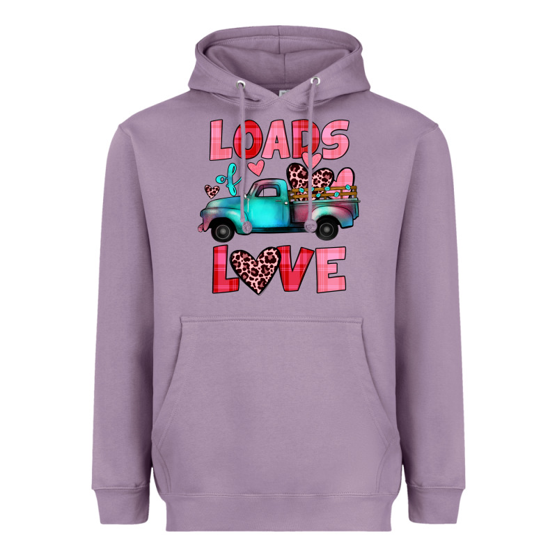 Loads Of Love Truck Heavyweight Hoodie by JahusDesignShop | Teevron
