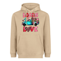 Mushroom loads of love truck Heavyweight Hoodie - JahusDesignShop
