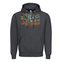 Smoke love my tribe Zipper Hoodie - SublimationCraftShop