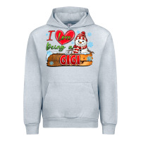Heather Grey i love being a gigi Urban Hoodie - MaliasSmallBusiness