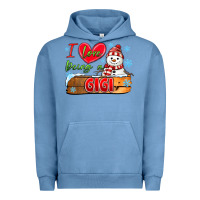 Pigment Pebble Blue i love being a gigi Urban Hoodie - MaliasSmallBusiness