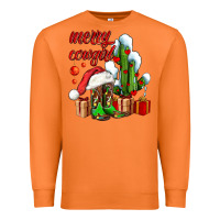 Carrot merry cowgirl  boots and cactus with gifts Premium Sweatshirt - AdoDesignShop