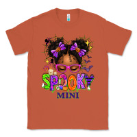 Copper Spooky Mini Halloween Messy Bun Classic Tee - texasbilliewilder