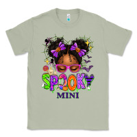 Matcha Spooky Mini Halloween Messy Bun Classic Tee - texasbilliewilder