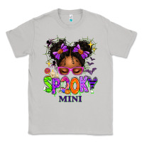 Moon Dust Spooky Mini Halloween Messy Bun Classic Tee - texasbilliewilder