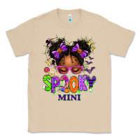 Mushroom Spooky Mini Halloween Messy Bun Classic Tee - texasbilliewilder