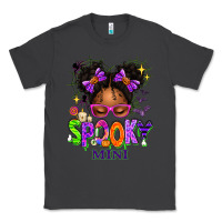 Smoke Spooky Mini Halloween Messy Bun Classic Tee - texasbilliewilder