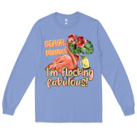 Colony Blue im flocking fabulous Long Sleeve Tee - texasbilliewilder