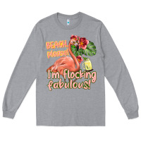 Heather Grey im flocking fabulous Long Sleeve Tee - texasbilliewilder