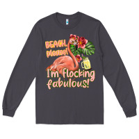 Smoke im flocking fabulous Long Sleeve Tee - texasbilliewilder