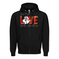 Black for the of the christmas Zipper Hoodie - CowhideDigitalArt