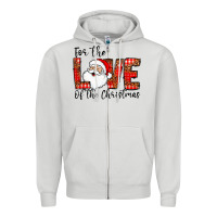 Dove Grey for the of the christmas Zipper Hoodie - CowhideDigitalArt