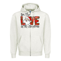 Oatmeal Heather for the of the christmas Zipper Hoodie - CowhideDigitalArt